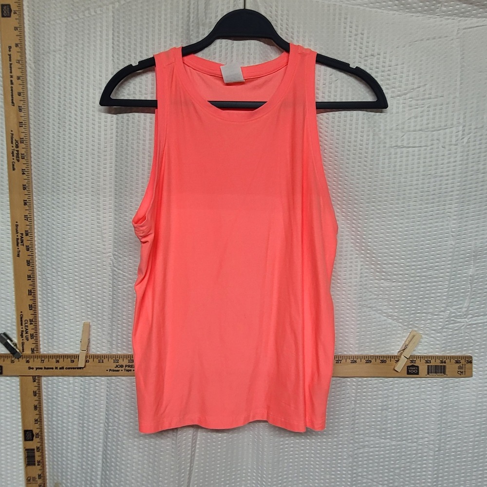 Athletic Works ButterCore Neon Pink Tank Top Sleeveless Activewear Shirt Small